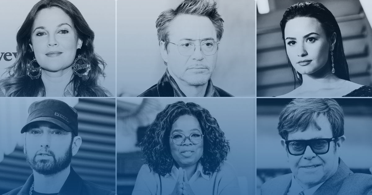Brave Journeys: Celebrities' Addiction Recovery Stories
